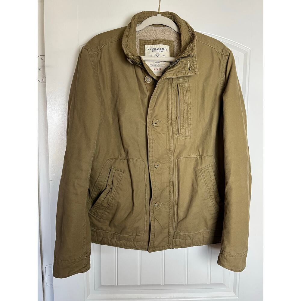 American Eagle Outfitters | Size M Men's Khaki Utility Field Jacket